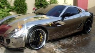 Chrome Ferrari 599 Lays Bling Smackdown On Chrome Audi